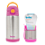 Kit Pote Térmico Inox Com Colher 320ml + Garra Térmica Inox Com Canudo 400ml Buba - Imagem 4
