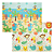 Tapete Dobrável 146x195 Cm Buba Baby Estampa Praia Dupla Face Impermeável - Imagem 1