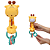 Girafa Brinquedo Musical Com Luz e Sons Mordedor Buba Bebê Infantil - Imagem 4