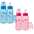 Kit 2 Mamadeiras Lillo Divertidas 240ml Bico 6m+ Com Tampa Antivazamento e Bico Redondo - Imagem 1