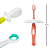 Kit Higiene Bucal + Gel Dental Infantil Sem Flúor 50g Com Escova Massageadora Buba - Imagem 4