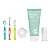 Kit Higiene Bucal + Gel Dental Infantil Sem Flúor 50g Com Escova Massageadora Buba - Imagem 1
