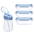 Kit Infantil Buba Garrafinha Tritan 300ml + 3 Potinhos Herméticos 100ml - Imagem 5