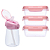 Kit Infantil Buba Garrafinha Tritan 300ml + 3 Potinhos Herméticos 100ml - Imagem 3
