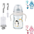 Mamadeira Com Alça Lillo Evolution Bico 6m+ 240ml + Escovas Para Lavar Mamadeira e Bico Buba - Imagem 1