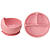 Kit Alimentação Silicone Buba 2 Peças – Prato com Divisórias e Bowl com Ventosas - Imagem 3