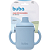 Copo De Treinamento Infantil Em Silicone C/ Alças e Tampa Antivazamento 120ml Buba - Imagem 7