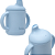 Copo De Treinamento Infantil Em Silicone C/ Alças e Tampa Antivazamento 120ml Buba - Imagem 4