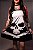Vestido caveira grande - Imagem 3