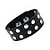 Pulseira Preta com rebites - Imagem 2