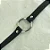 Choker com argola média - Preta - Imagem 3