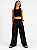 Calça Pantalona Pintura Manual - Imagem 4
