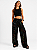 Calça Pantalona Pintura Manual - Imagem 1