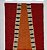 Capacho de Porta em Sisal Grão Vermelho (70x40cm) - Imagem 2