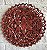 Mandala de Parede em Madeira com Flor Entalhada (40cm) - Imagem 2
