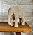 Escultura de Elefante em Poliresina com Aspecto de Crochê Mart (2 tamanhos) - Imagem 5