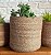 Cachepot para Plantas em Fibra Natural Escura (3 Tamanhos) - Imagem 2