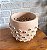 Vaso Decorativo de Barro com Furos - Imagem 2