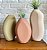 Trio de Vasos Decorativos Boho Chic em Cerâmica (3 peças) - Imagem 1
