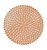 Jogo Americano Serena Taupe (38cm) - kit com 6 unidades - Imagem 1
