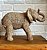 Escultura de Elefante com Aspecto de Fibra Natural - Imagem 4