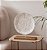Escultura Decorativa Coral Branco com Base de Madeira (2 Tamanhos) - Imagem 2