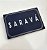 Mini Quadro Decorativo Azul "Saravá" (13x20) - Imagem 1