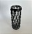 Vaso Decorativo 3D Trama Preta com Tubo de Vidro - Imagem 2