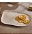 Bandeja Decorativa Orgânica em Cerâmica Off White (2 Tamanhos) - Imagem 1