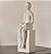 Escultura Decorativa de Mulher Lendo (21x06) - Imagem 1
