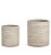 Cachepot para Plantas em Cimento Texturizado Mart (2 tamanhos) - Imagem 3