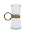 Vaso Decorativo em Vidro e Rattan (2 Tamanhos) - Imagem 2