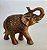 Escultura Decorativa de Elefante Bronze com Tromba para Cima - Imagem 3