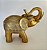 Escultura Decorativa de Elefante Dourado - Imagem 2