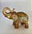 Escultura Decorativa de Elefante Dourado - Imagem 4