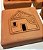 Tijolinho Decorativo de Barro Casinha da Vó (15x15) | Coleção Barrolândia - Imagem 2