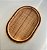 Bandeja Decorativa Oval em Fibra Natural Grande (50x36cm) - Imagem 2