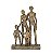 Escultura Decorativa de Família (Pais com Casal de Filhos) - Imagem 1