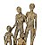 Escultura Decorativa de Família (Pais com Casal de Filhos) - Imagem 2