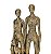 Escultura Decorativa de Família (Casal com Filho) - Imagem 2