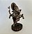 Escultura de Ganesha Dançando sobre Flor de Lótus (20cm) - Imagem 4