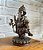 Escultura Lord Ganesha sobre Flor de Lótus (20x11x09) - Imagem 3