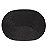 Jogo Americano Oval Luna Preto (Kit c/ 6 peças) - Imagem 1