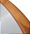 Espelho Decorativo Oval com Moldura em Madeira Bétula (100x77) - Imagem 2