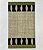 Capacho de Porta em Sisal Semente Verde (70x40cm) - Imagem 1