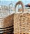Cesto Decorativo em Fibra Natural Palha Com Alças (3 tamanhos) - Imagem 2