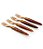 Conjunto de Talheres Aperitivo Finger Food Garbo Ilhéus (4 peças) - Imagem 1