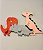 Cabideiro Infantil Triplo Dinossauros (22x44cm) - Imagem 1