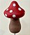 Cabideiro Infantil Cogumelo Vermelho (15x05cm) - Imagem 4