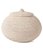 Pote Decorativo e Organizador Branco com Tampa (16x19) - Imagem 1